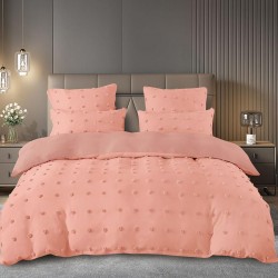 Lenjerie de pat bumbac brodat 6 piese