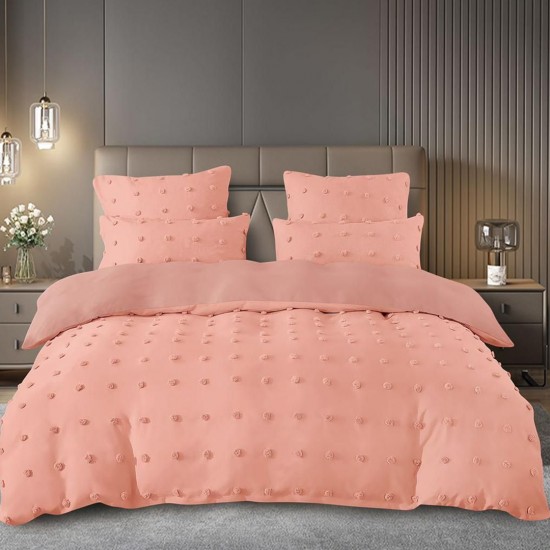 Lenjerie de pat bumbac brodat 6 piese