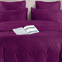 Lenjerie de pat bumbac brodat 6 piese