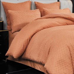 Lenjerie de pat bumbac brodat 6 piese