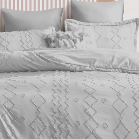 Lenjerie de pat bumbac brodat 6 piese