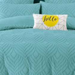 Lenjerie de pat bumbac brodat 6 piese