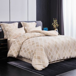 Lenjerie de pat bumbac brodat 6 piese