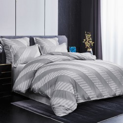 Lenjerie de pat bumbac brodat 6 piese