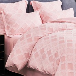 Lenjerie de pat bumbac brodat 6 piese