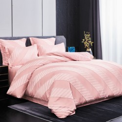 Lenjerie de pat bumbac brodat 6 piese Otilia