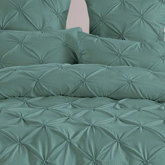 Lenjerie de pat bumbac brodat 6 piese Paulina