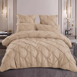 Lenjerie de pat bumbac brodat 6 piese Raven