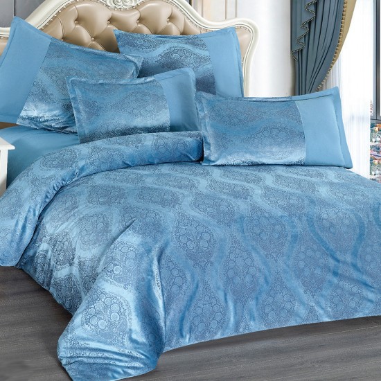 Lenjerie de pat din Catifea 6 Piese Casiana