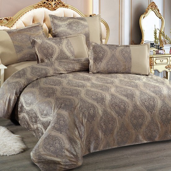 Lenjerie de pat din Catifea 6 Piese Edaline