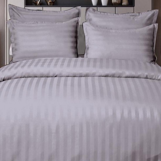 Lenjerie Damasc 6 piese cu Elastic Amaris