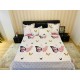 Lenjerie de pat Bumbac Finet 6 Piese Rosa Butterfly