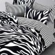 Lenjerie de pat Bumbac Finet 6 Piese Zebra