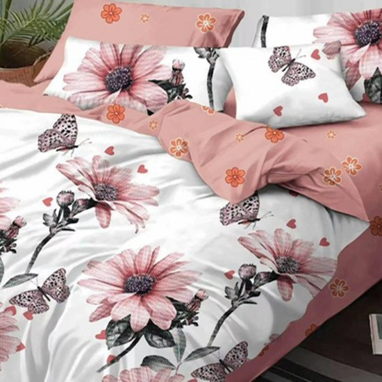 Lenjerie de pat Bumbac Finet 6 Piese Aldina