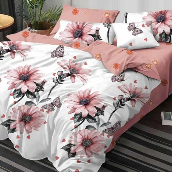 Lenjerie de pat Bumbac Finet 6 Piese Aldina