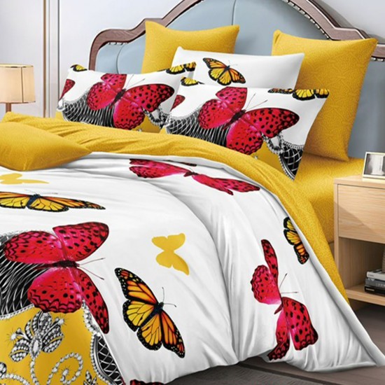 Lenjerie de pat Bumbac Finet 6 Piese Timeea