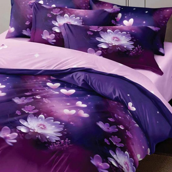 Lenjerie de pat Bumbac Finet 6 Piese Rosalyn