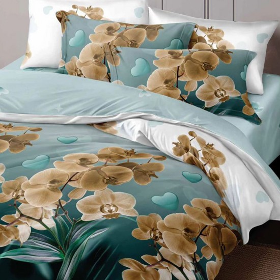 Lenjerie de pat Bumbac Finet 6 Piese Oriana