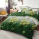 Lenjerie de pat Bumbac Finet 6 Piese Green Nature