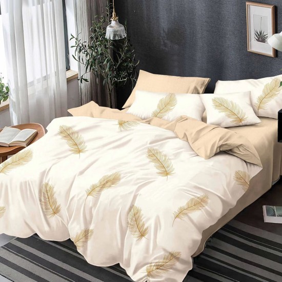 Lenjerie de pat Bumbac Finet 6 Piese Lindy