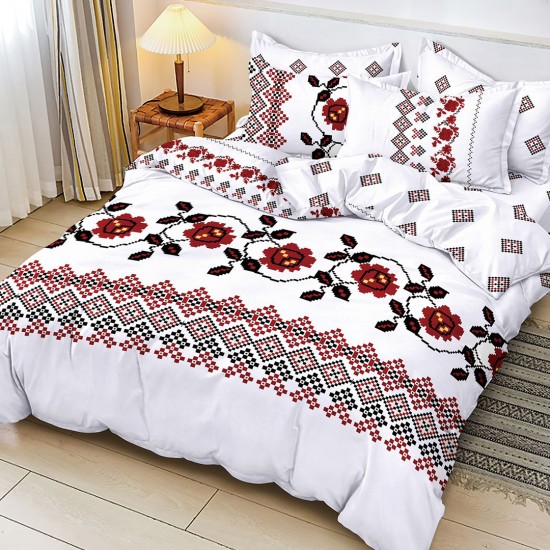 Lenjerie de pat Bumbac Finet 6 Piese Traditional