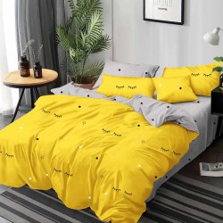 Lenjerie de pat Bumbac Finet 6 Piese Eye Lashes