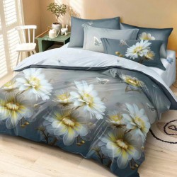 Lenjerie de pat Bumbac Finet 6 Piese Hailey