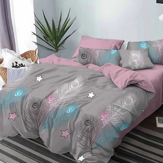 Lenjerie de pat Bumbac Finet 6 Piese Hadley