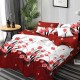 Lenjerie de pat Bumbac Finet 6 Piese Red Tulips