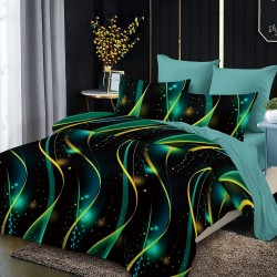 Lenjerie de pat Bumbac Finet 6 Piese Senalda