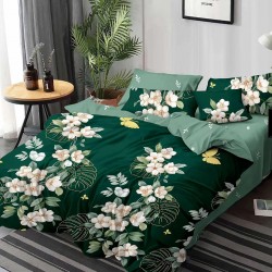 Lenjerie de pat Bumbac Finet 6 Piese Green Summer