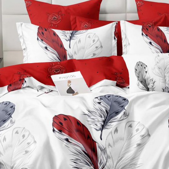 Lenjerie de pat Bumbac Finet 6 Piese Ophelia