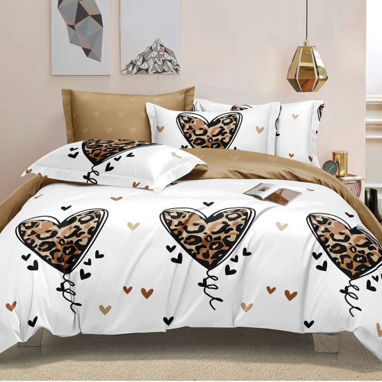 Lenjerie de pat Bumbac Finet 6 Piese Linnea