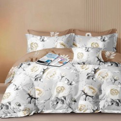 Lenjerie de pat Bumbac Finet 6 Piese Raelia