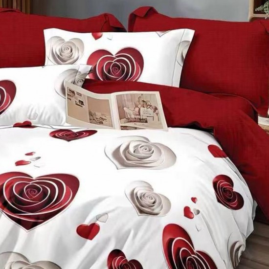 Lenjerie de pat Bumbac Finet 6 Piese Salenia