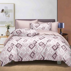 Lenjerie de pat Bumbac Finet 6 Piese Athelise