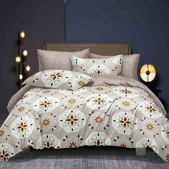 Lenjerie de pat Bumbac Finet 6 Piese Zelmira