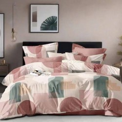 Lenjerie de pat Bumbac Finet 6 Piese Kaelira