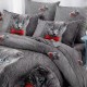 Lenjerie de pat Bumbac Finet 6 Piese Cat Lover