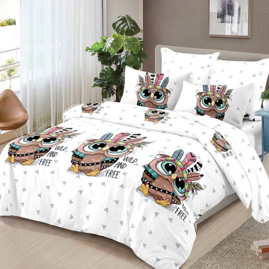 Lenjerie de pat Bumbac Finet 6 Piese Mariselle
