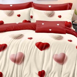 Lenjerie de pat Bumbac Finet 6 Piese