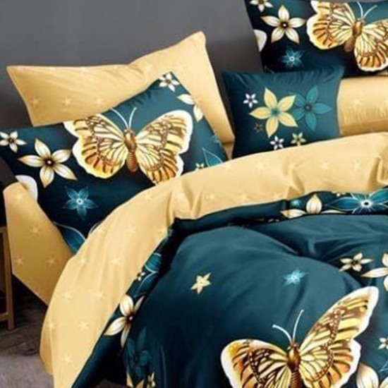 Lenjerie de pat cu Elastic Bumbac Finet 6 Piese Lenjerie de pat cu Elastic Bumbac Finet 6 Piese