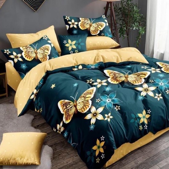 Lenjerie de pat cu Elastic Bumbac Finet 6 Piese Lenjerie de pat cu Elastic Bumbac Finet 6 Piese