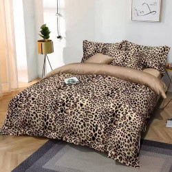 Lenjerie de pat cu Elastic Bumbac Finet 6 Piese