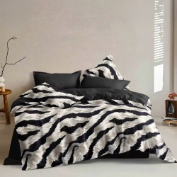 Lenjerie de pat cu Elastic Bumbac Finet 6 Piese