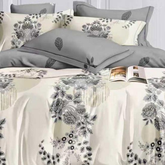 Lenjerie de pat cu Elastic Bumbac Finet 6 Piese