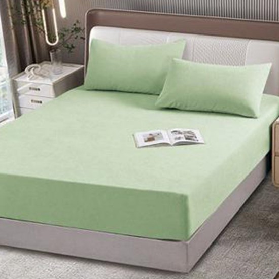 Lenjerie de pat cu Elastic Bumbac Finet 6 Piese