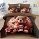 Lenjerie Bumbac Finet 6 Piese Roses Bear