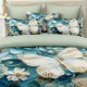 Lenjerie de pat cu elastic 5D bumbac finet 6 piese Noctis
