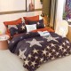 Lenjerie Bumbac Satinat cu Elastic 1 Persoana Star Boy